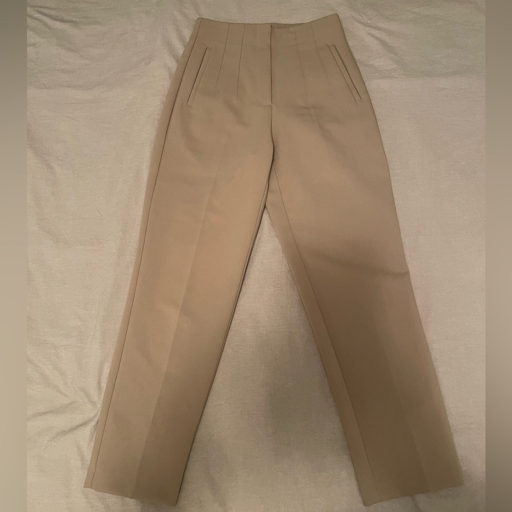 Tan Zara dress pants